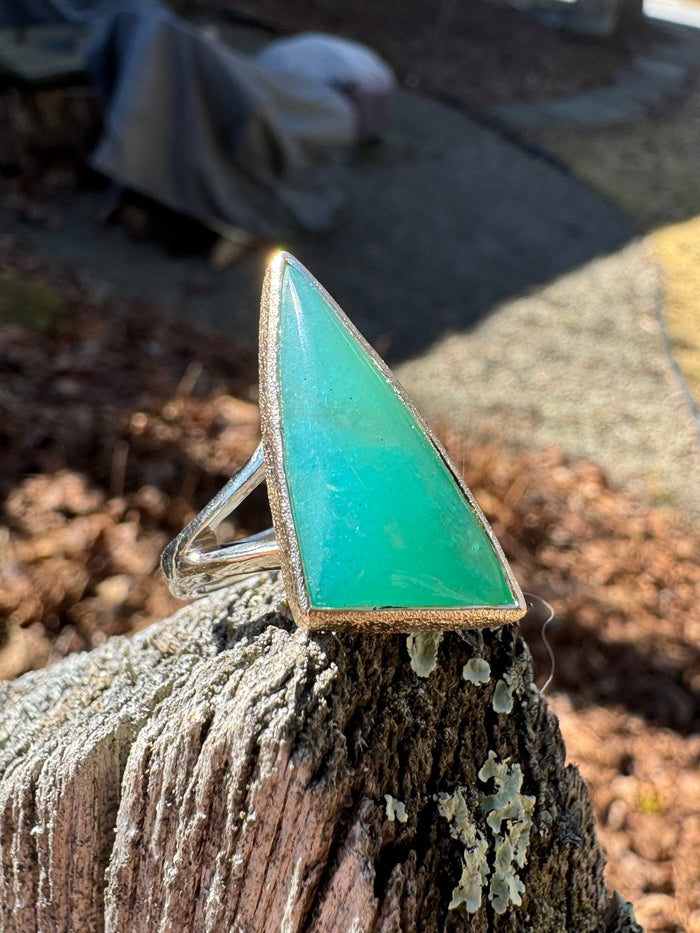 Gem Silica statement ring