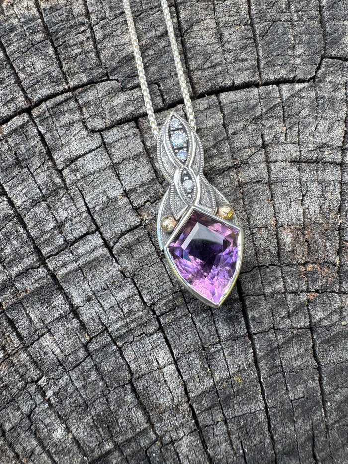 Ametrine, Diamond