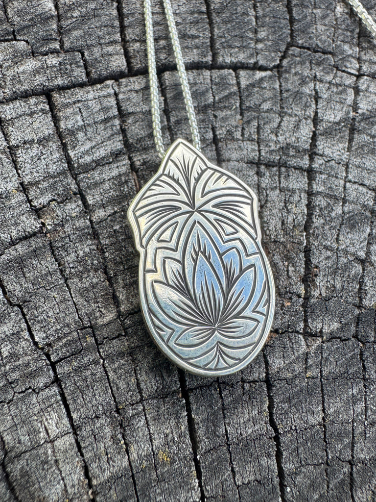 Persian Turquoise x Ruby Pendant