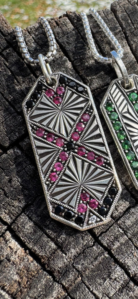 Art Deco Deluxe Gem Tag
