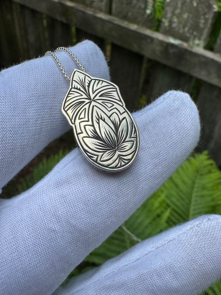 Persian Turquoise x Ruby Pendant