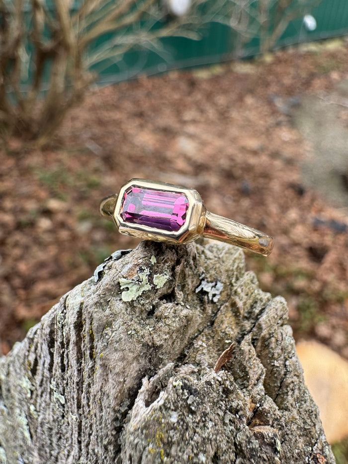 Tanga Garnet in 14k yellow gold