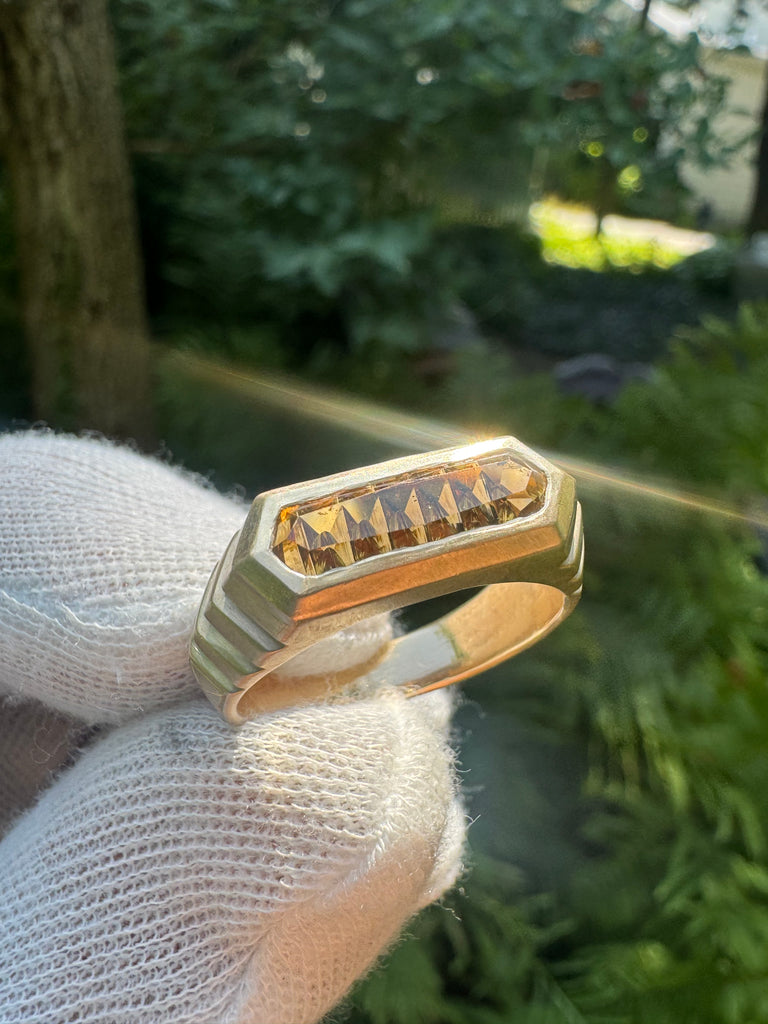 Citrine Ring 14k gold