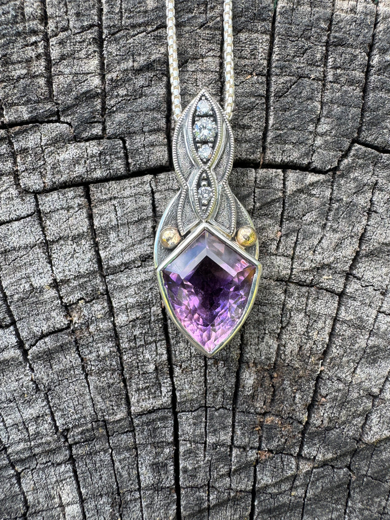 Ametrine, Diamond