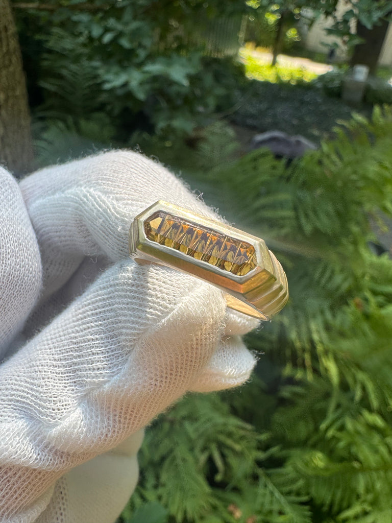 Citrine Ring 14k gold