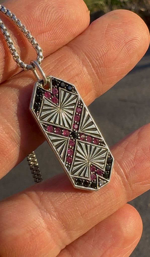 Art Deco Deluxe Gem Tag