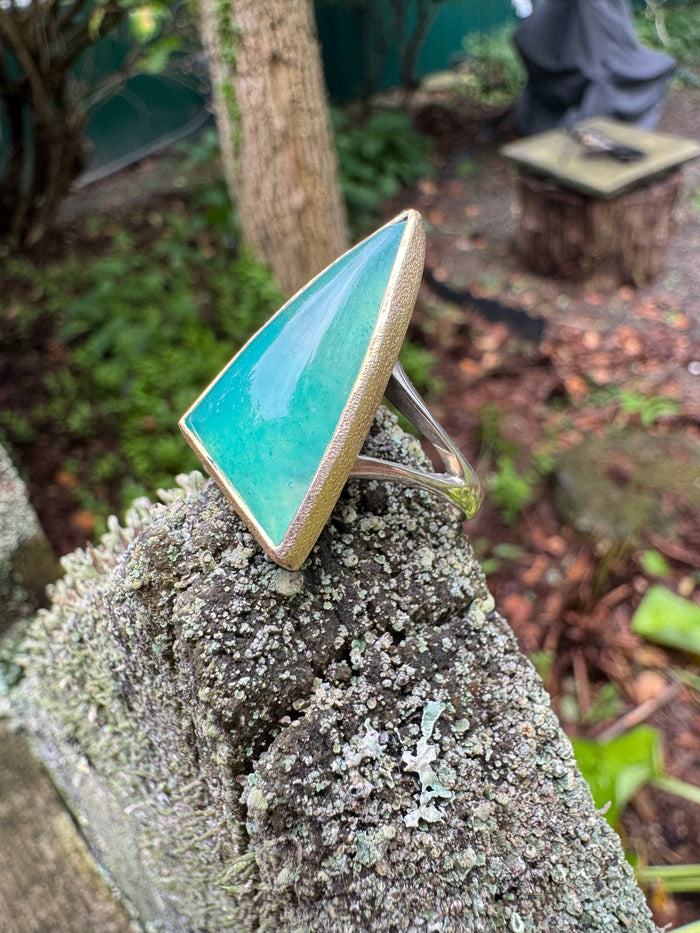 Gem Silica in gold ON SALE!!