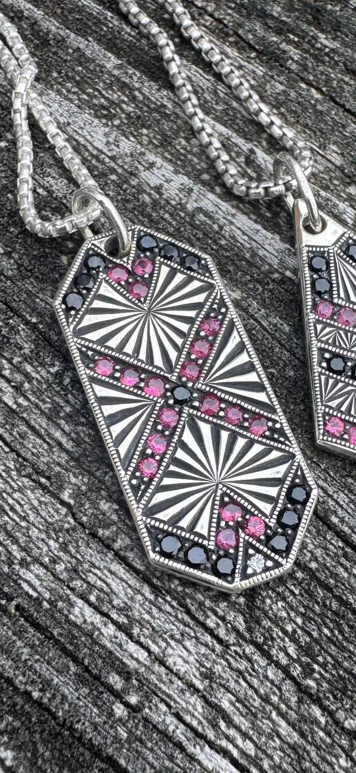 Art Deco Deluxe Gem Tag