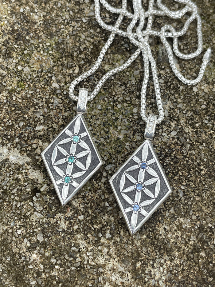 Flower of life geometric tag DELUXE