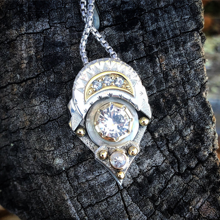 Alchemy Series “Lunar Plexus” - Phenakite Talisman