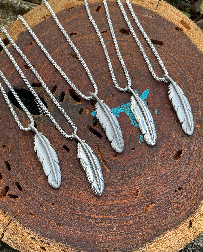 Ascension - Feather pendant