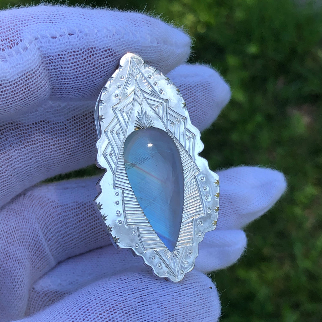 “Wide Awake” Moonstone Talisman