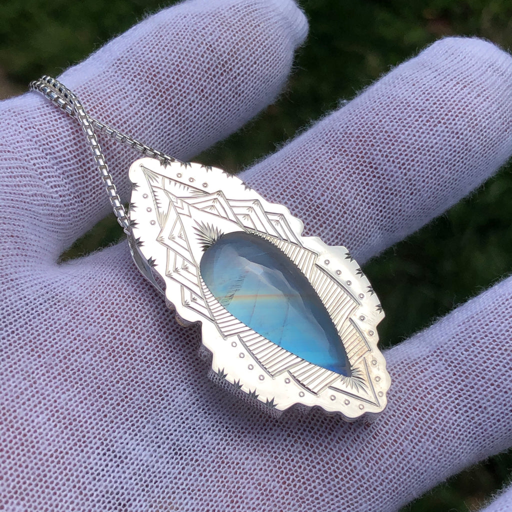 “Wide Awake” Moonstone Talisman